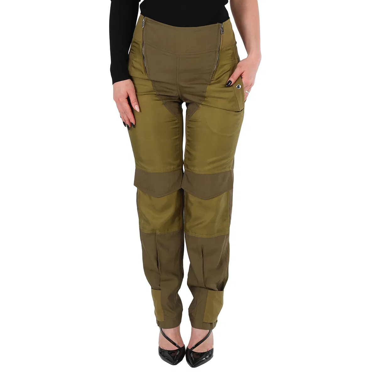 Брюки карго Burberry Dark Seaweed Green Cargo Pants, Dark Seaweed Green