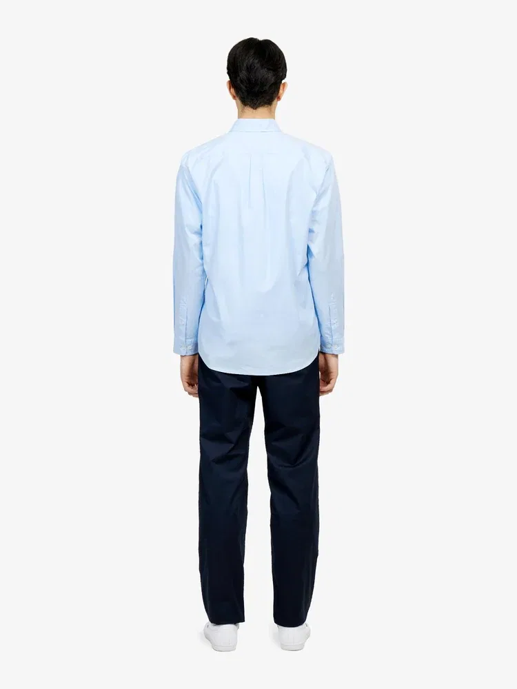 Чиносы зауженные LACOSTE, Navy — фото 3