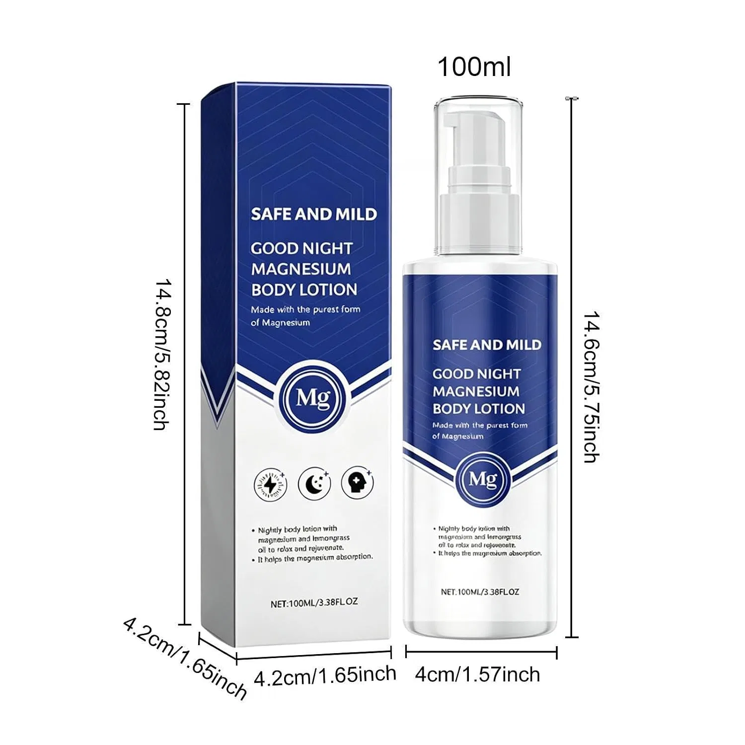 Увлажняющий лосьон для тела, Generisch, 100ml — фото 2