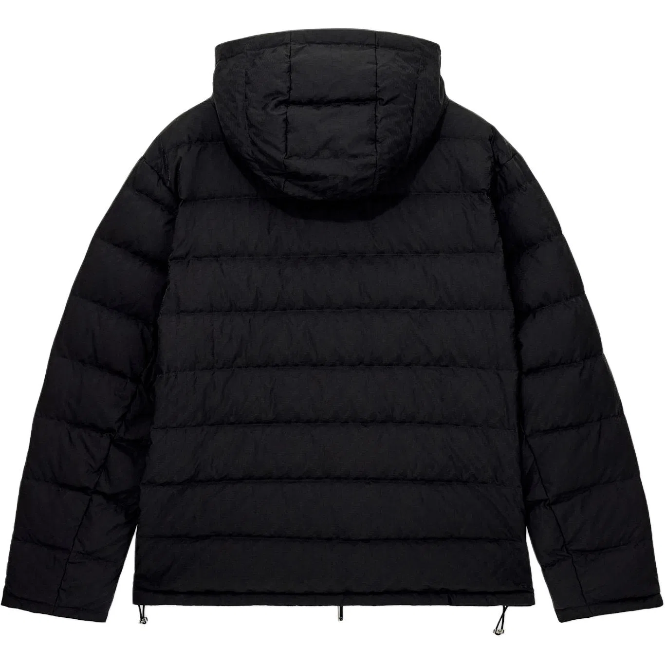 Мужская куртка-пуховик с капюшоном, черный, EMPORIO ARMANI, Black — фото 4