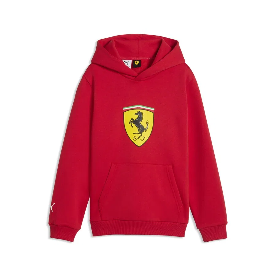 Толстовка PUMA 'Scuderia Ferrari' огненно-красного цвета