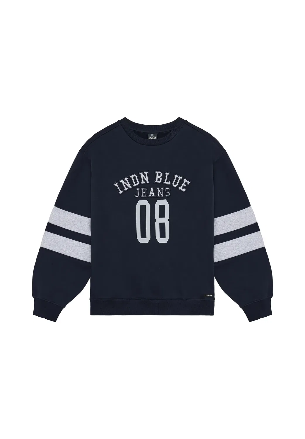 Свободная толстовка для колледжа - свитшот Indian Blue Jeans, Deep Navy