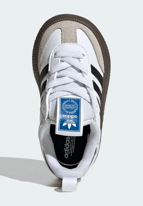 Детские кроссовки Adidas Originals, белый/черный/золотой — фото 3