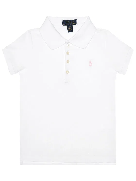 Поло regular fit Core Replen Polo Ralph Lauren, белый