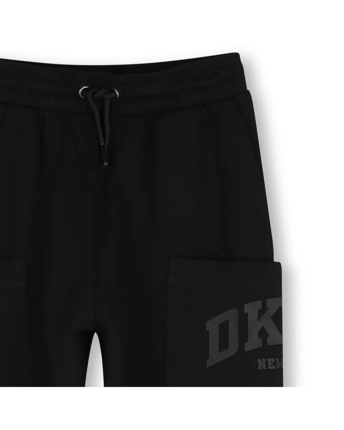 Детские штаны карго для мальчиков с принтом DKNY, Negro — фото 2