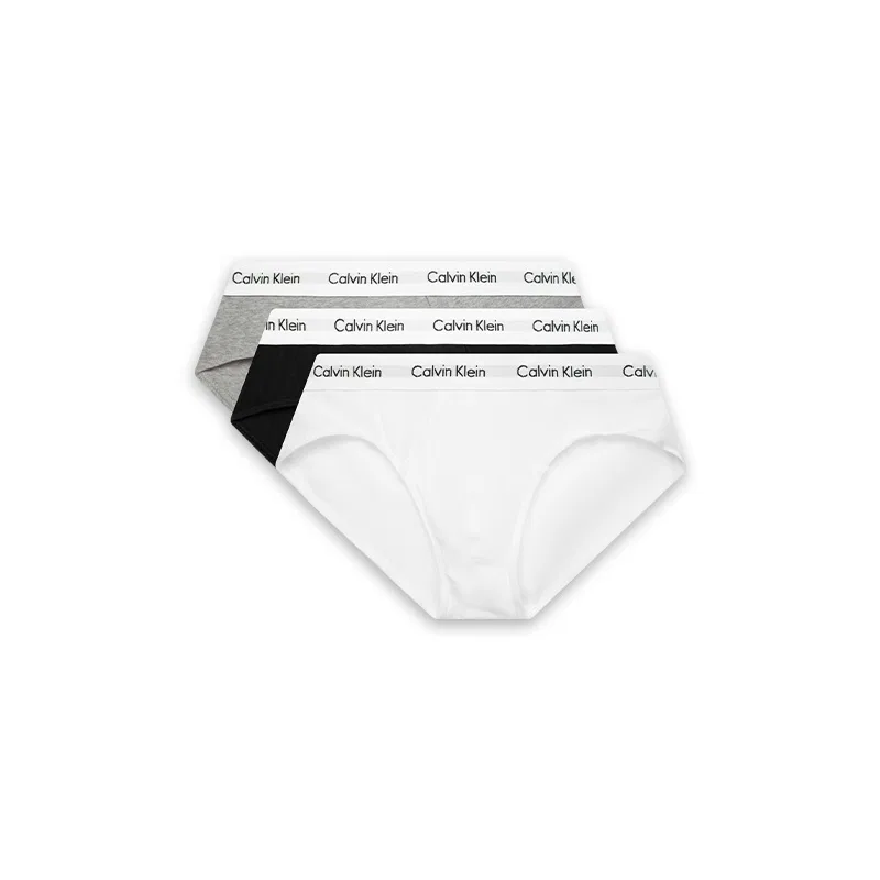 Мужской комплект нижнего белья Calvin Klein, Space Black/Coconut Gray/Moon White — фото 3