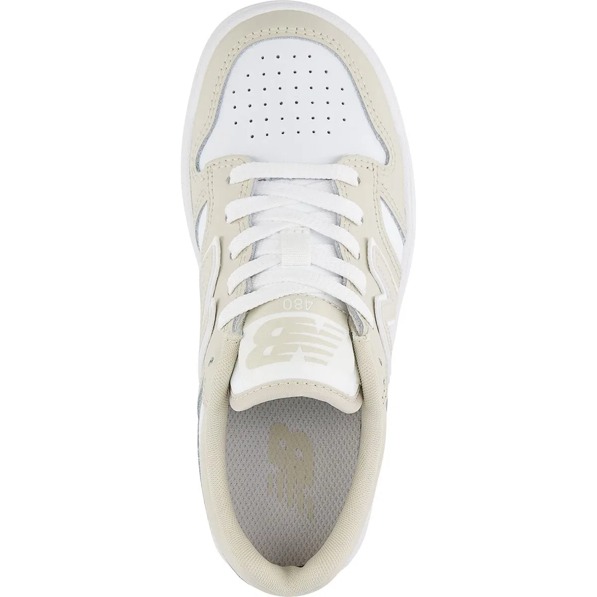 Детские кроссовки для мальчиков с ретро-дизайном 480 Shoe New Balance, Timberwolf — фото 3