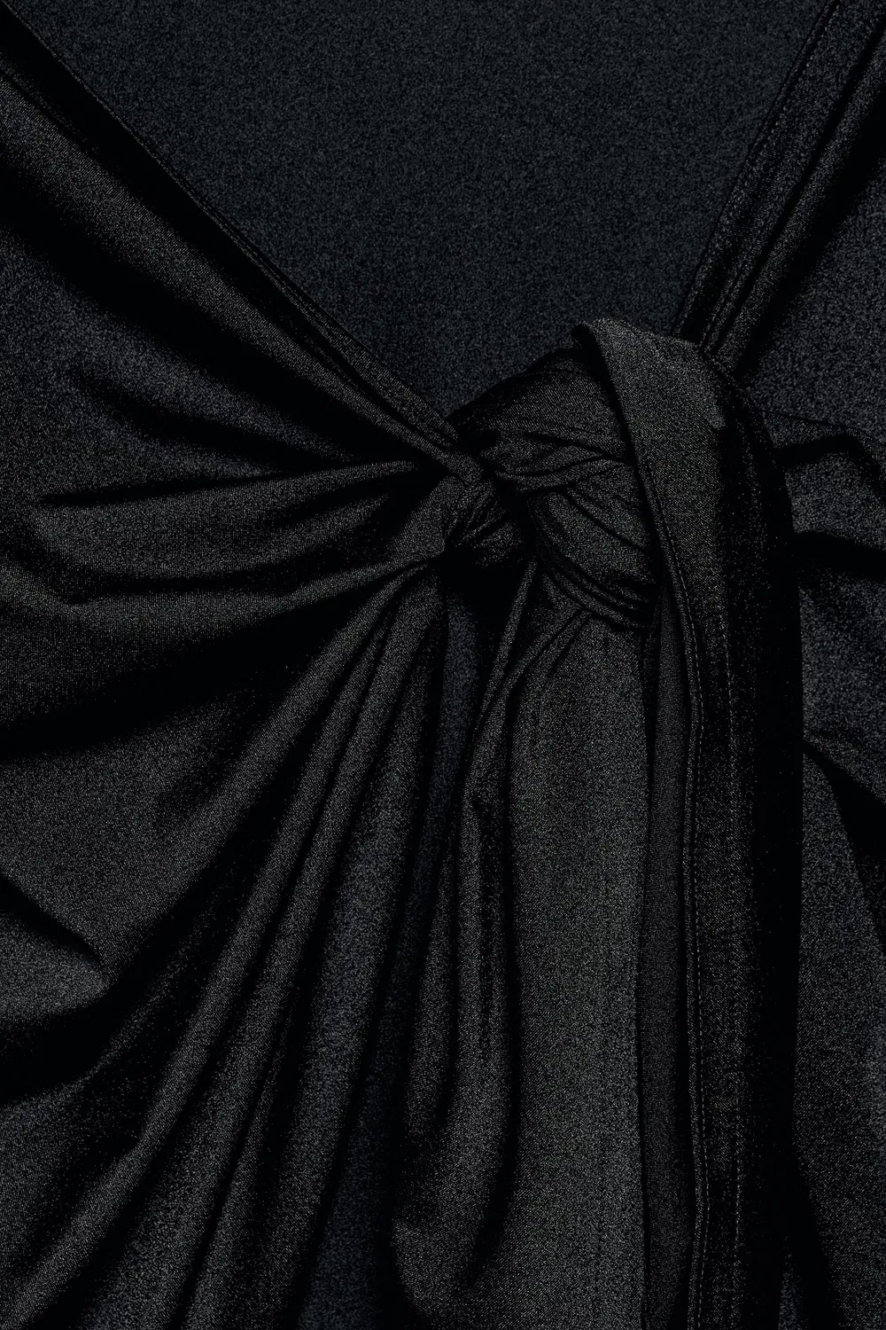 Парео MARISA BERENSON X ZARA PLAIN, Black — фото 3