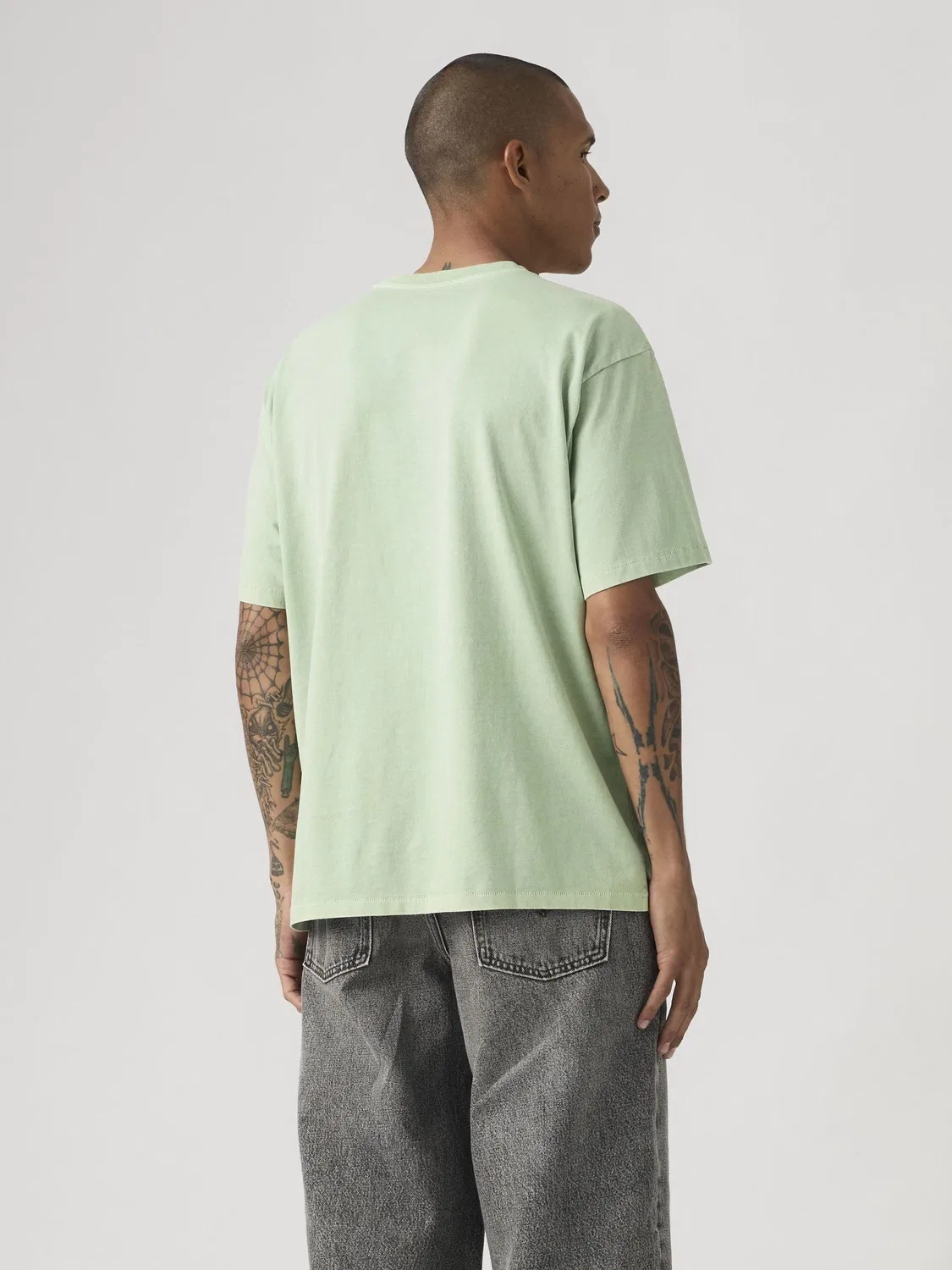 Футболка с вышивкой Levi's Vintage T-Shirt, Cameo Green — фото 2