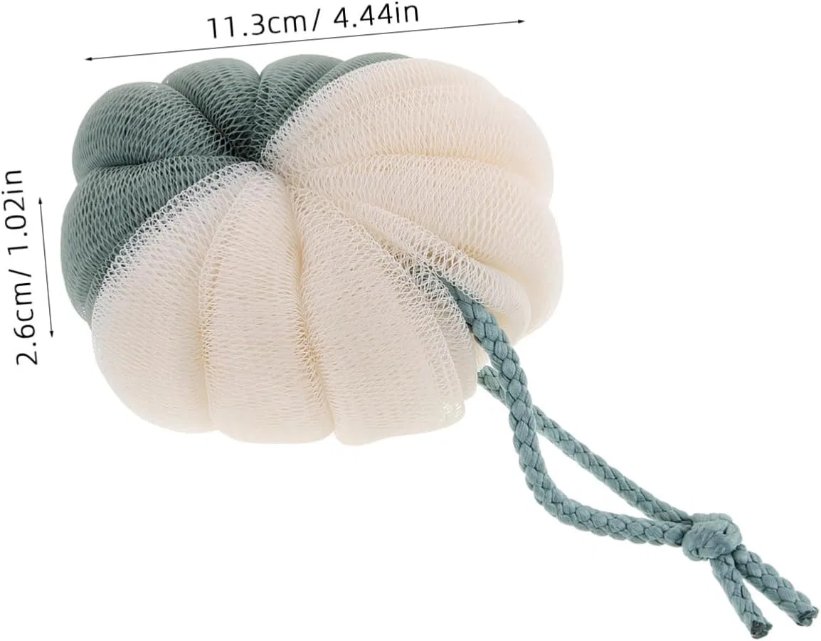 Мочалка для душа LOLIPPYY, 4 шт, 11.3x11.3x2.6 см, мультиколор — фото 2