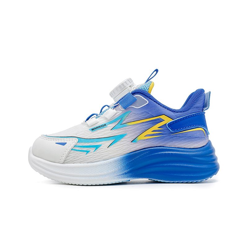 

WARRIOR Беговые кроссовки для детей Cushioning Balance Support Abrasion Resistant Slip Resistant Blue White