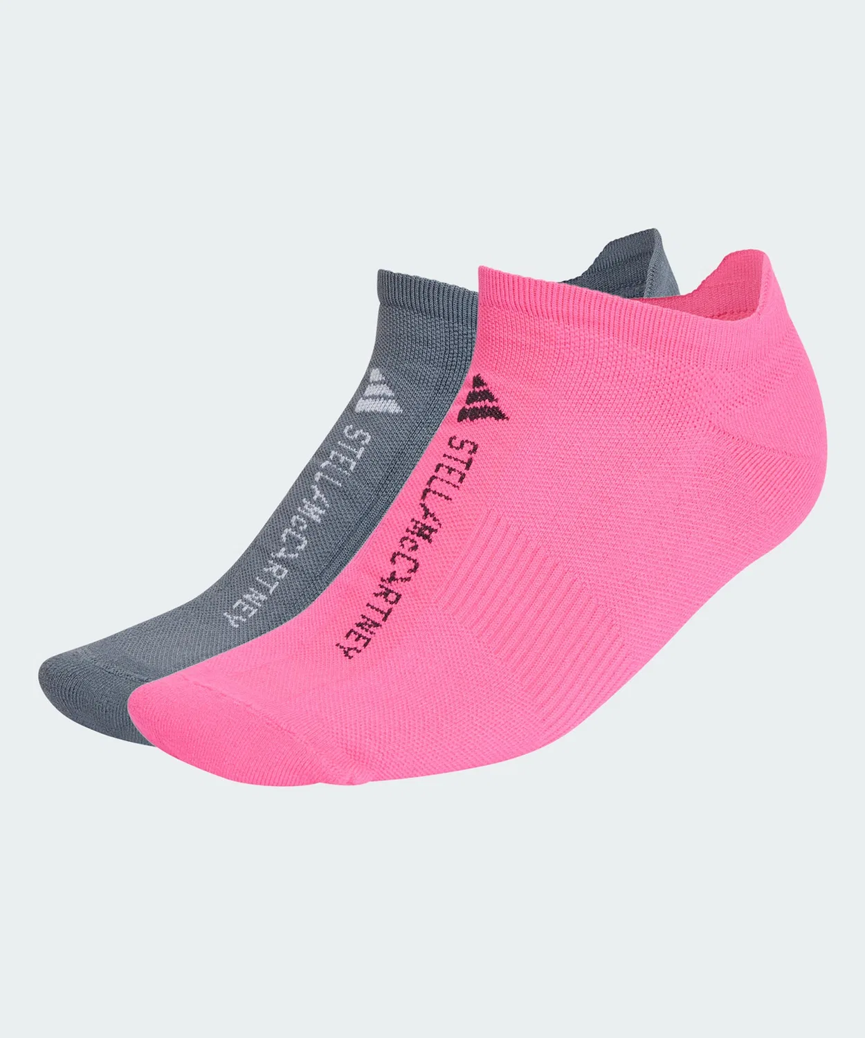 Женские спортивные носки с поддержкой свода стопы, набор из 2 пар Adidas by Stella McCartney, Pink