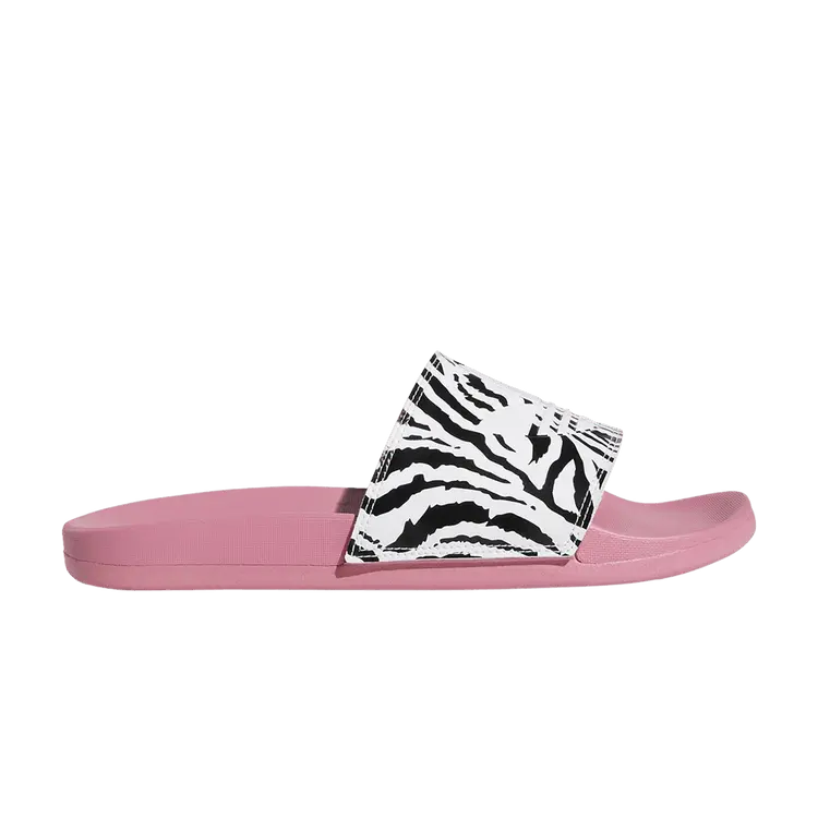 Сандалии adidas Wmns Adilette Lite Slide 'Rose Tone Zebra', розовый