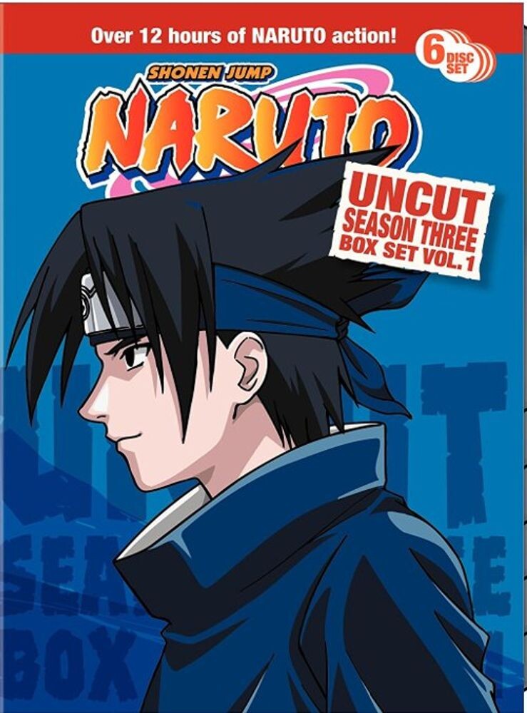 

Диск DVD Naruto Uncut Season 3 V.1 Box Set (6pc) / (full)