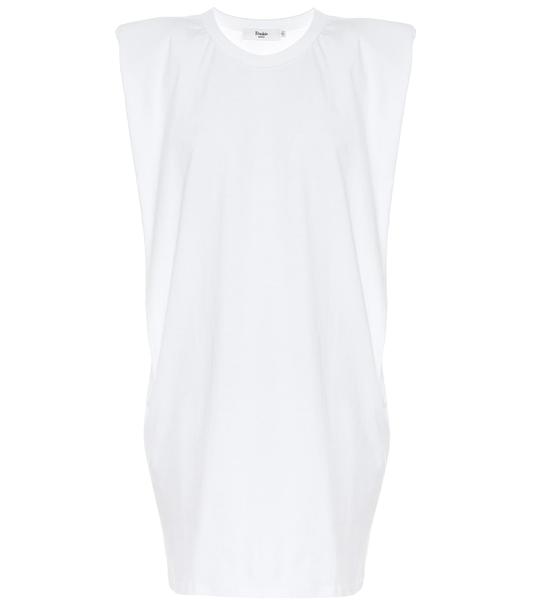 

Мини-платье Тина из хлопкового джерси The Frankie Shop, белый