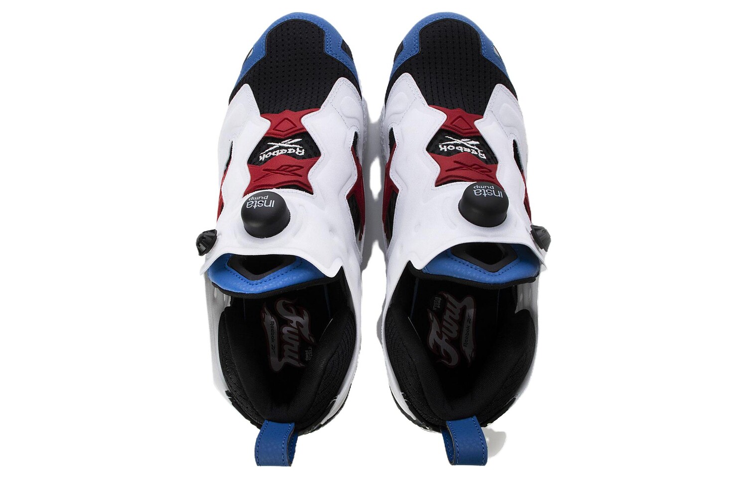 Обувь Reebok Instapump Fury Lifestyle унисекс, White/Blue — фото 4