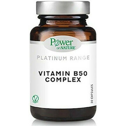 

Комплекс витаминов B50 Classics Platinum Range - 30 капсул Power Health