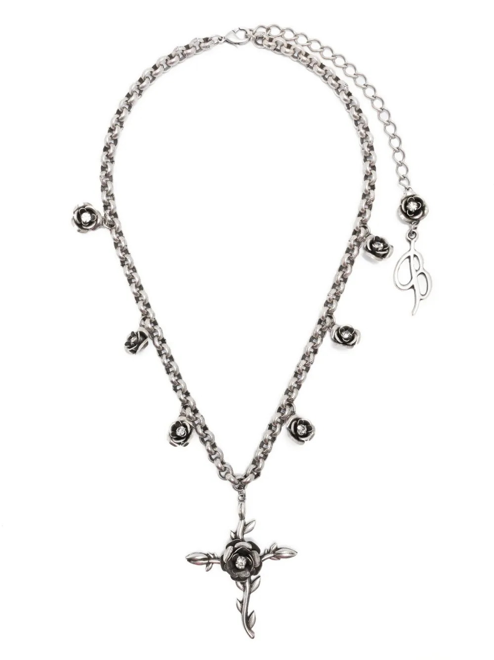 

Колье с подвеской BLUMARINE, серебяный