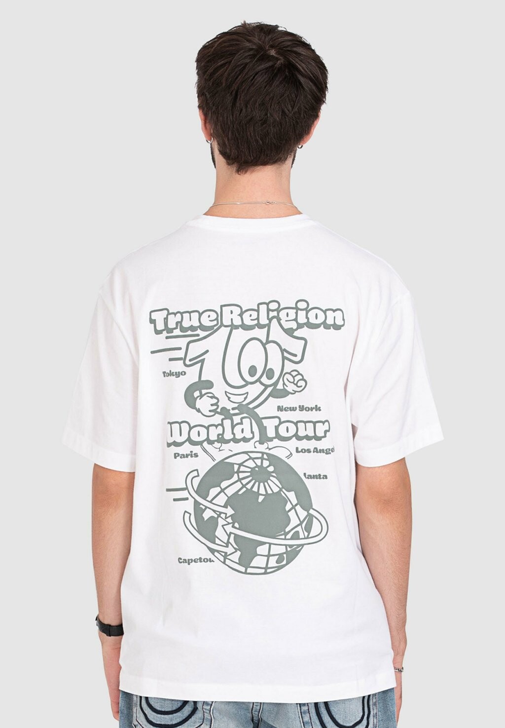 

Футболка с принтом True Religion, белый