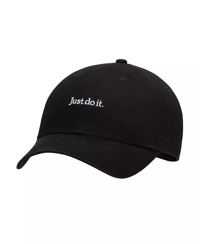 

Мужская и женская регулируемая кепка Just Do It Lifestyle Club Nike, черный