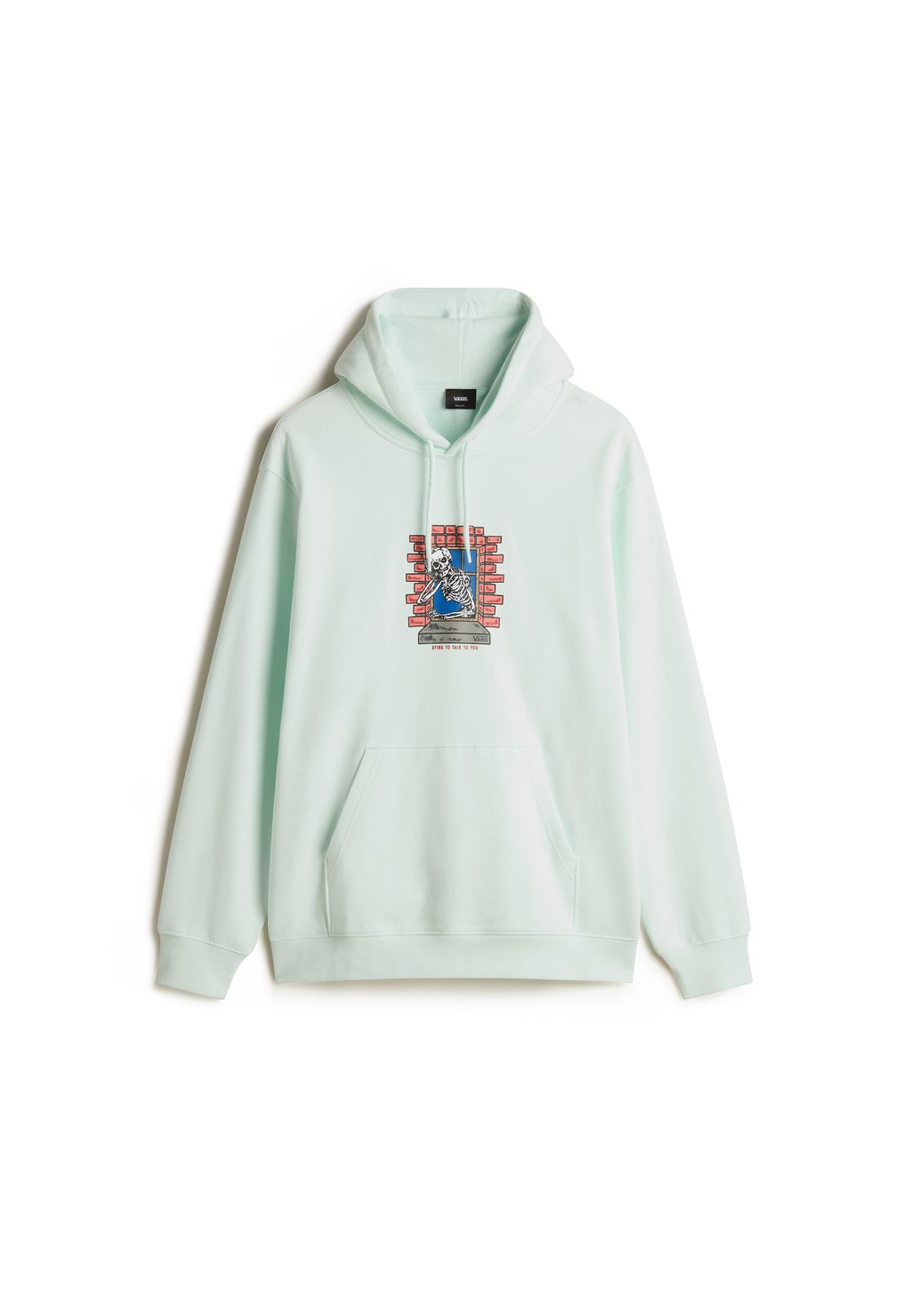 

Толстовка SKULL WINDOW HOODIE - Hoodie Vans, светло-зеленый