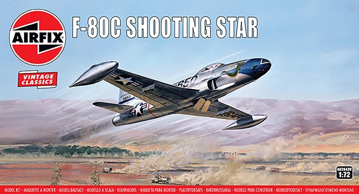 

F-80C Shooting Star, Airfix 02043v