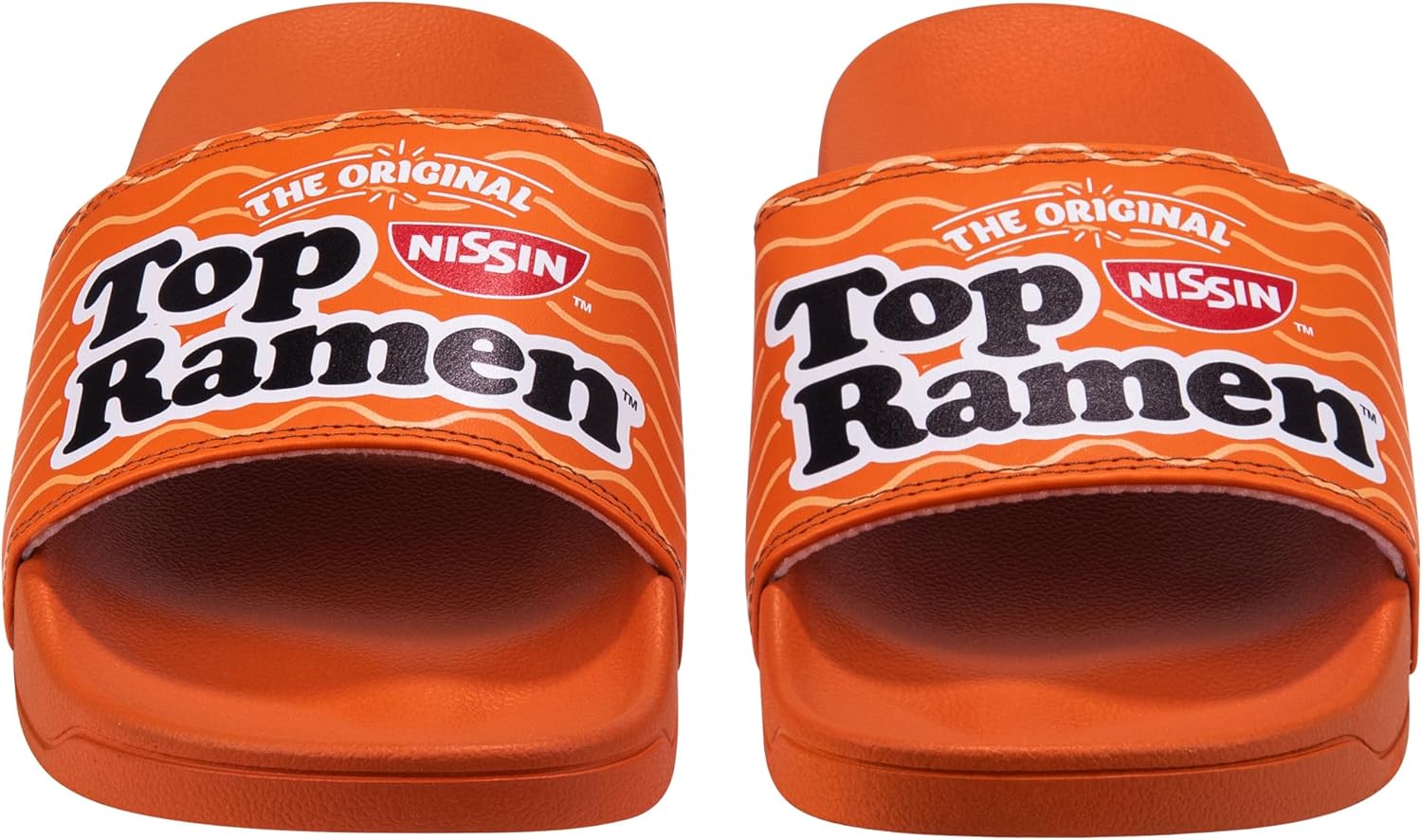 ODD SOX - Тапочки Top Ramen - Мягкие шлепанцы на легкой подошве - Унисекс, удобные домашние тапки - Для повседневного использования в помещении и на улице, оранжевый — фото 3