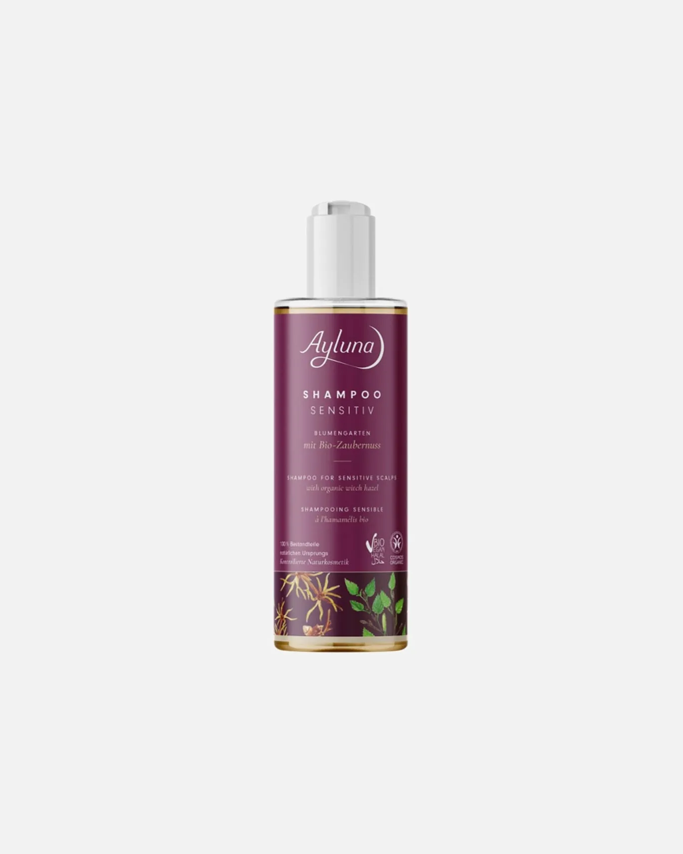 Шампунь «Цветочный сад» - шампунь Ayluna Naturkosmetik, 250 мл