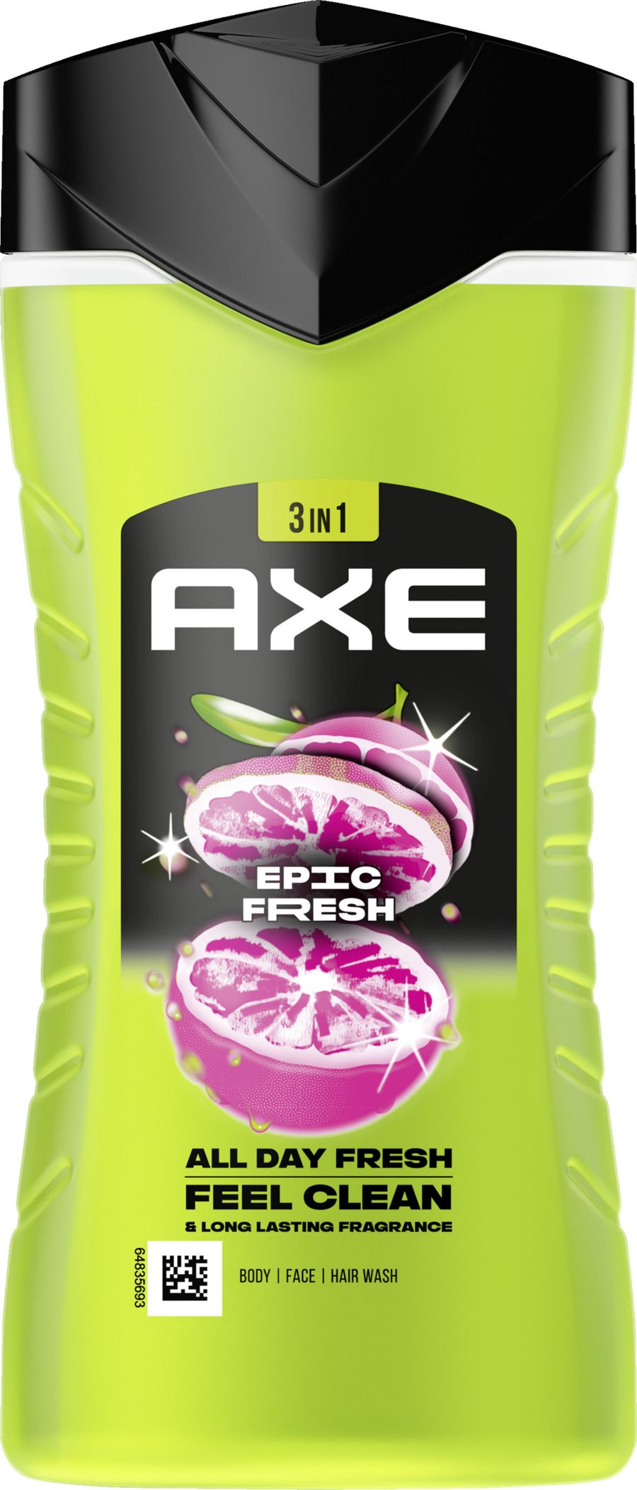 

Гель для душа AXE 3-in-1 Duschgel & Shampoo Epic Fresh