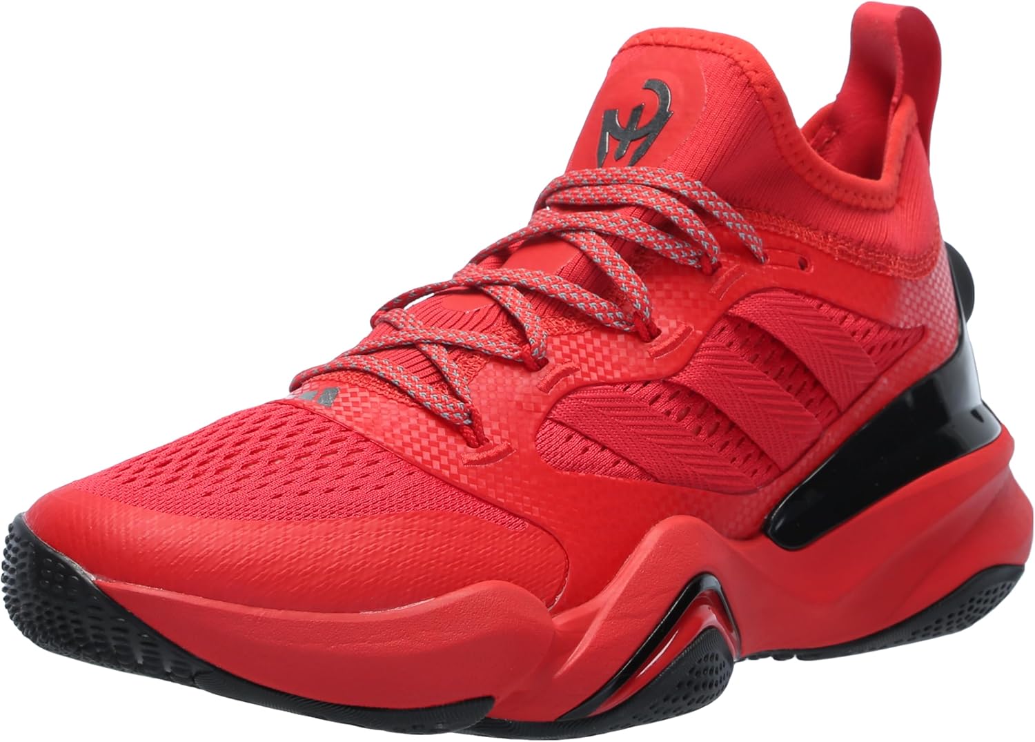 

Кроссовки Adidas Mahomes 2 Impact FLX Turf для американского футбола, унисекс-взрослые, черный/красный