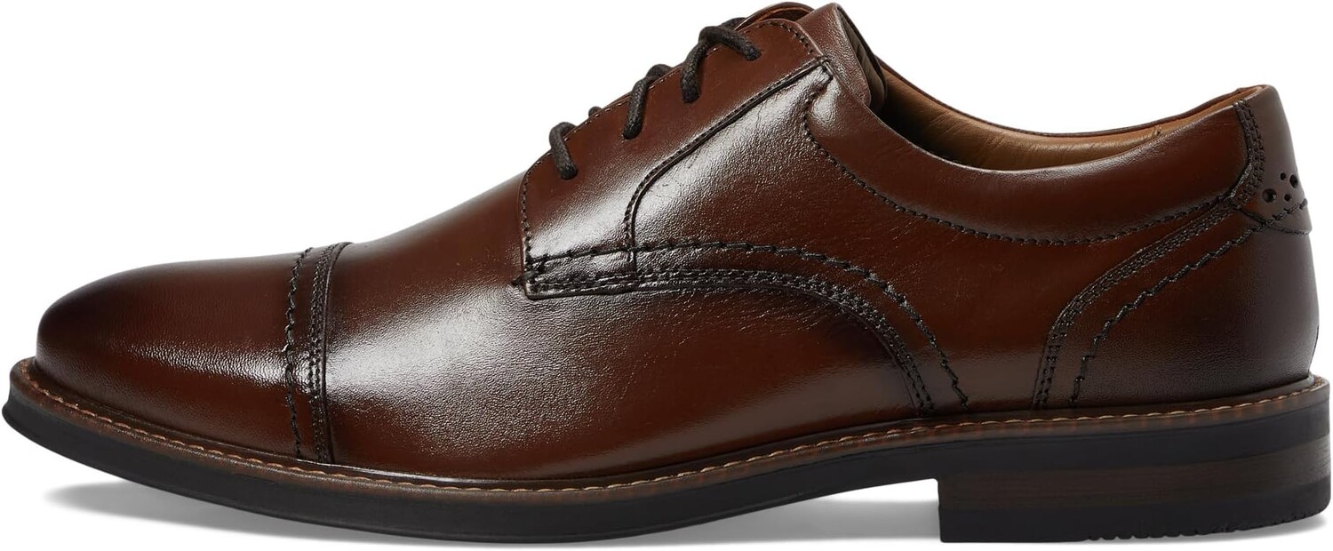Оксфорды Calderone Cap Toe Oxford Nunn Bush, цвет Cognac — фото 4