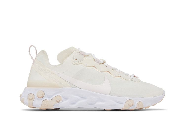Кроссовки Nike Wmns React Element 55 'Pale Ivory', желто-коричневый — фото 2