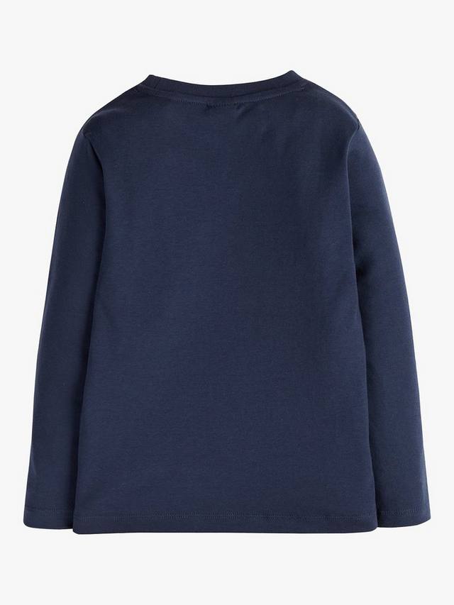 Детская футболка Magic Number 7 из органического хлопка с созвездиями Frugi, Indigo/Multi — фото 2