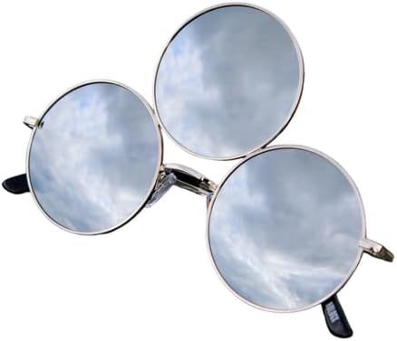 

Солнцезащитные очки «Третий глаз» с поляризацией и защитой от УФ-излучения UV400, унисекс, в стиле Принса и Иллюминати, идеально подходят для рейвов, фестивалей, концертов и косплея NULOGX, Silver