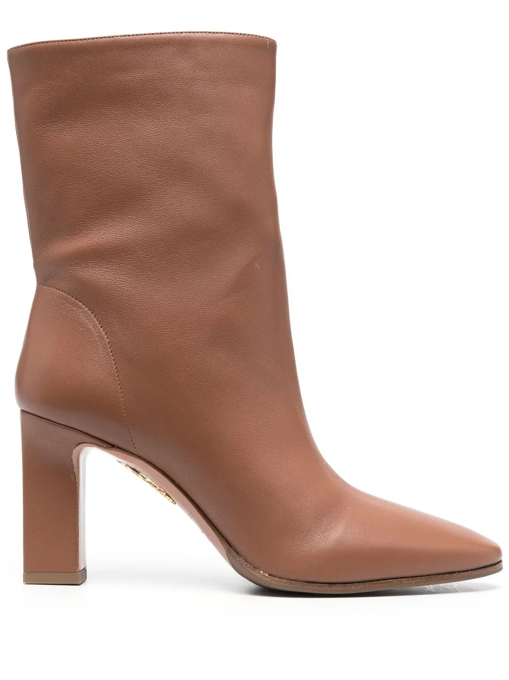 Ботильоны Manzoni 85 Aquazzura, коричневый