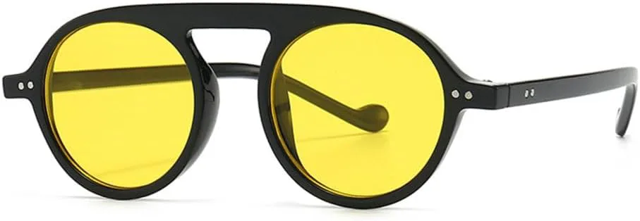 

Модные круглые солнцезащитные очки конфетных цветов для женщин, ретро-стиль, солнцезащитные очки UV400 для мужчин, розовые и желтые солнцезащитные очки MTZJH, C4