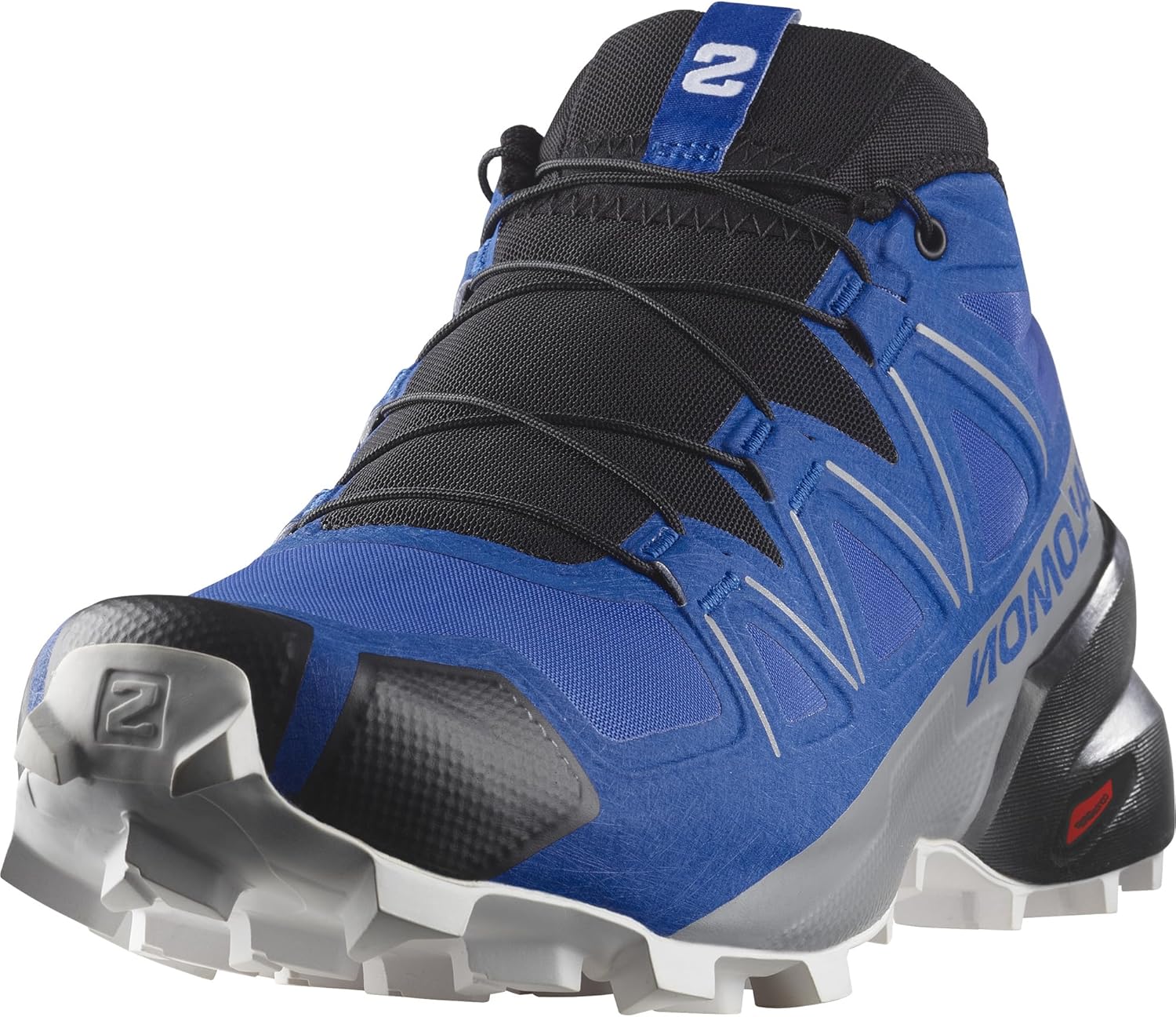 Кроссовки для трейлраннинга Salomon Men’s Speedcross, Lapis Blue/Black/White — фото 2