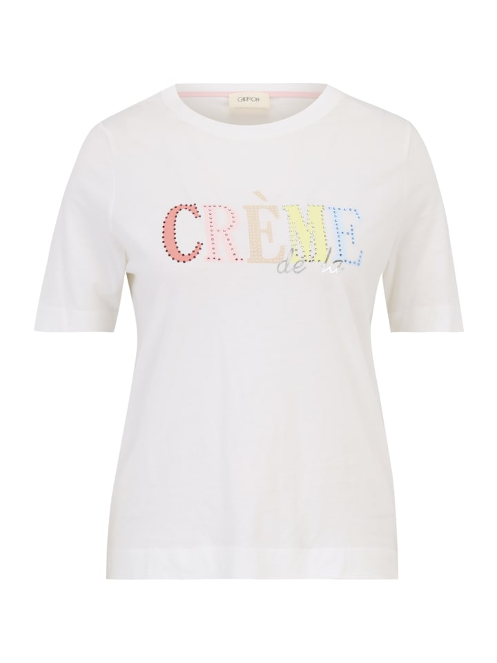 

Футболка CARTOON Printshirt mit Rundhalsausschnitt, цвет Patch Cream/Rosé