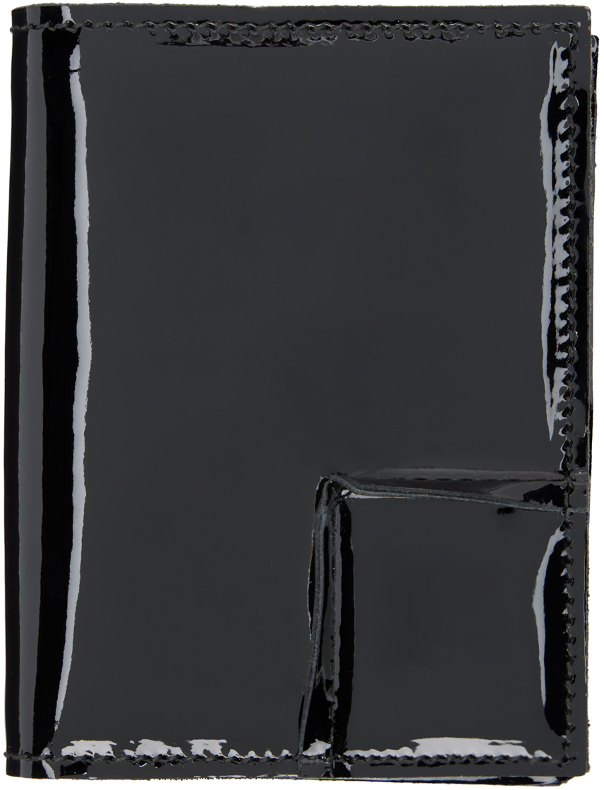 

Кошелек с вывернутым краем COMME des GARcONS WALLETS, черный