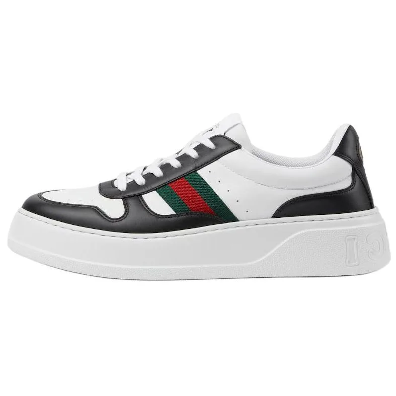 Кроссовки на платформе с веб-полосками GUCCI, Original Shoe Box Not Included