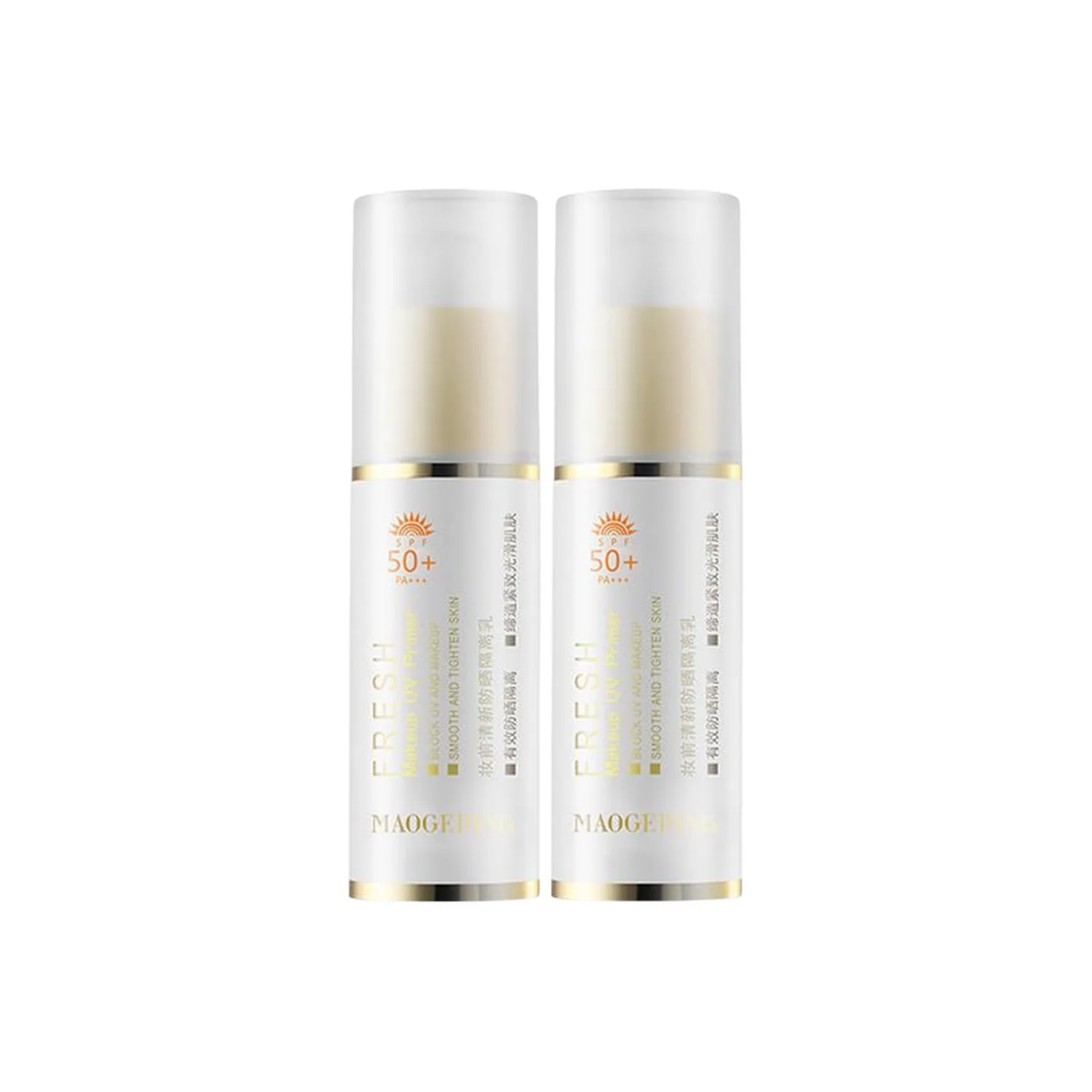MAOGEPING Увлажняющий крем-праймер с защитой от солнца, 30ml*2