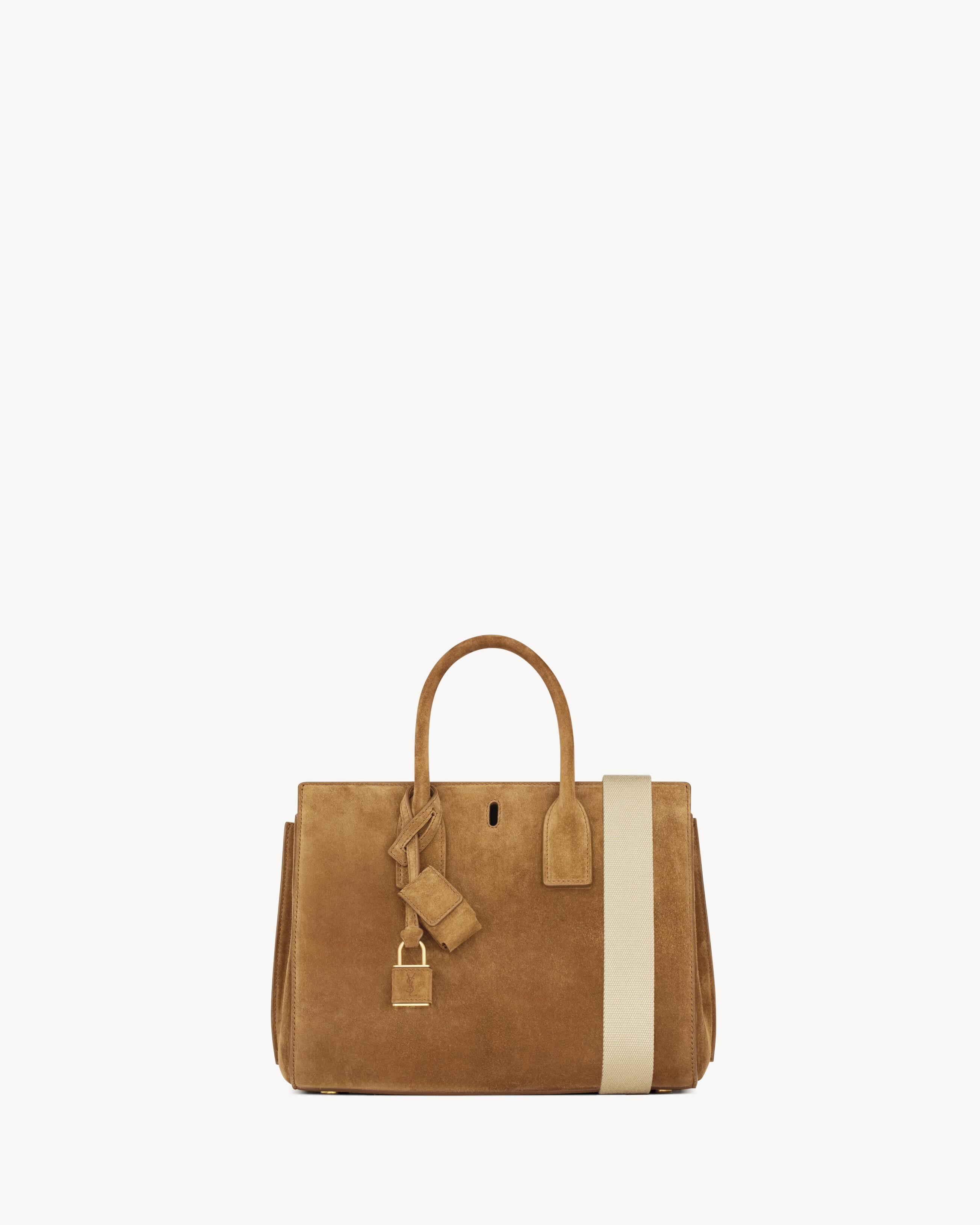 Культовая сумка SAC DE JOUR в совершенно новом исполнении Saint Laurent, оранжевый — фото 3