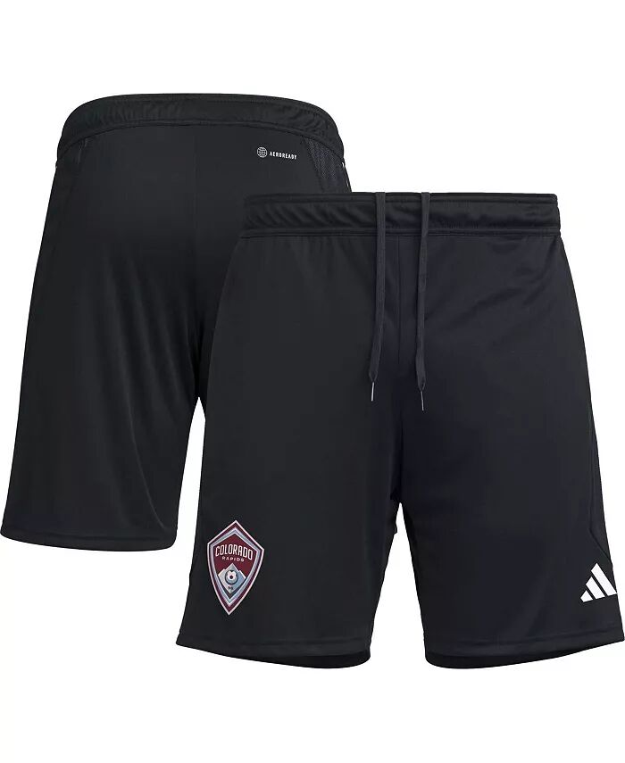 

Мужские черные шорты Colorado Rapids 2023 On-Field AEROREADY для тренировок adidas