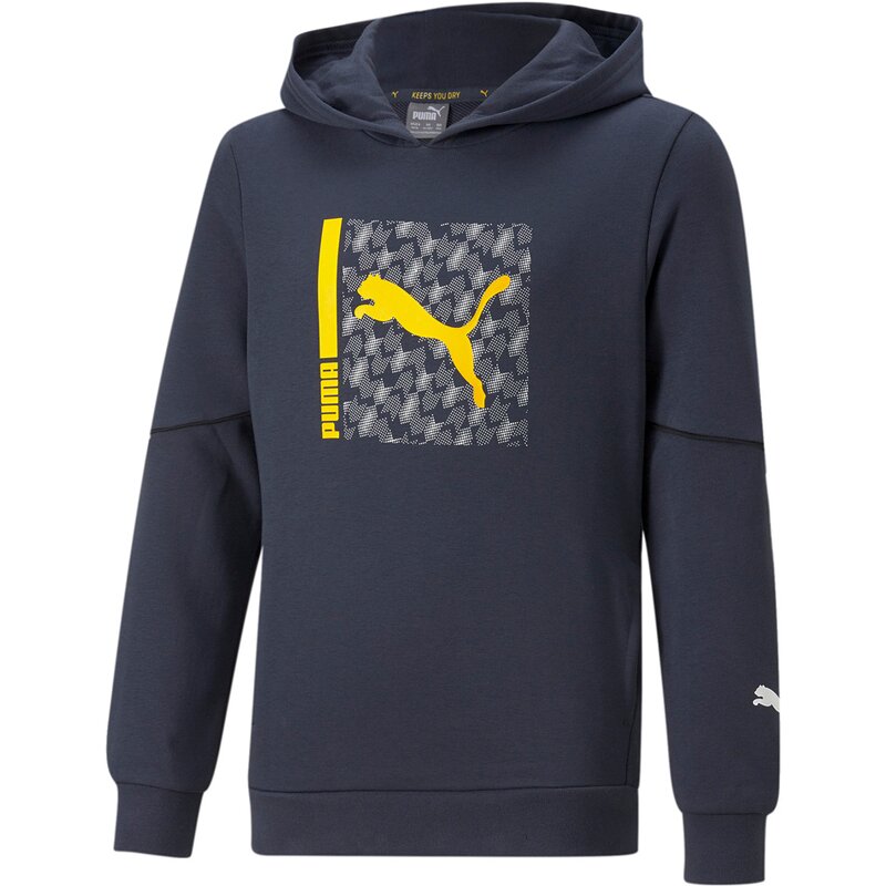 

Толстовка с капюшоном для активного спорта tr b Puma, цвет parisian night