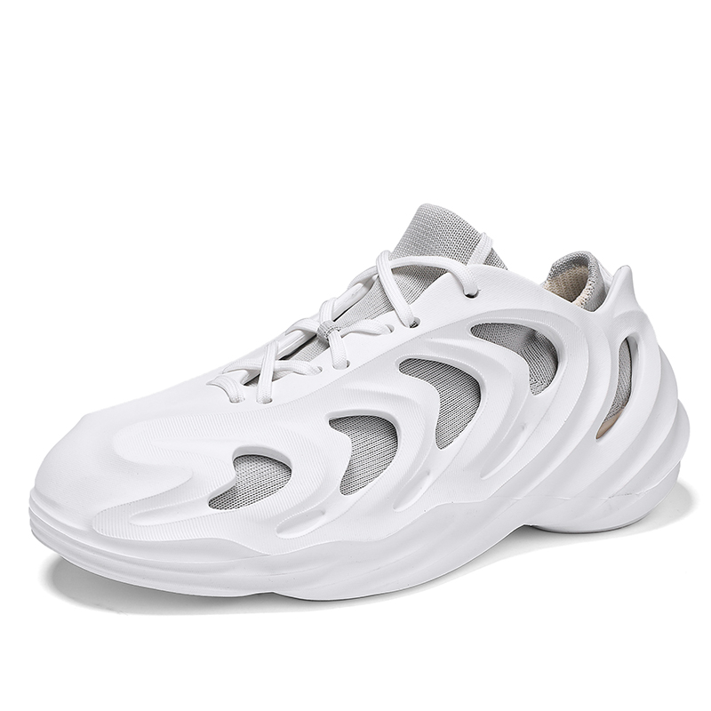 

Сандалии Rebound Breathable, быстросохнущие, легкие, амортизирующие, низкие, детские, подростковые Kung Fu partners, белый
