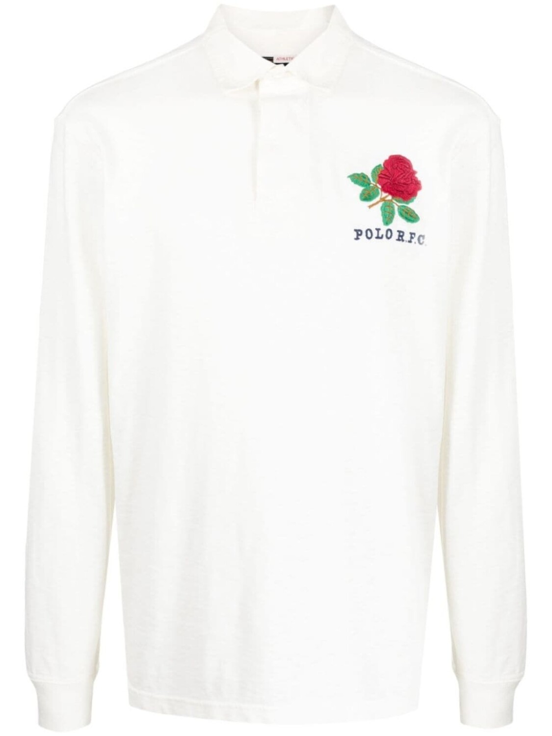 

Polo Ralph Lauren logo-embroidered cotton polo shirt, белый