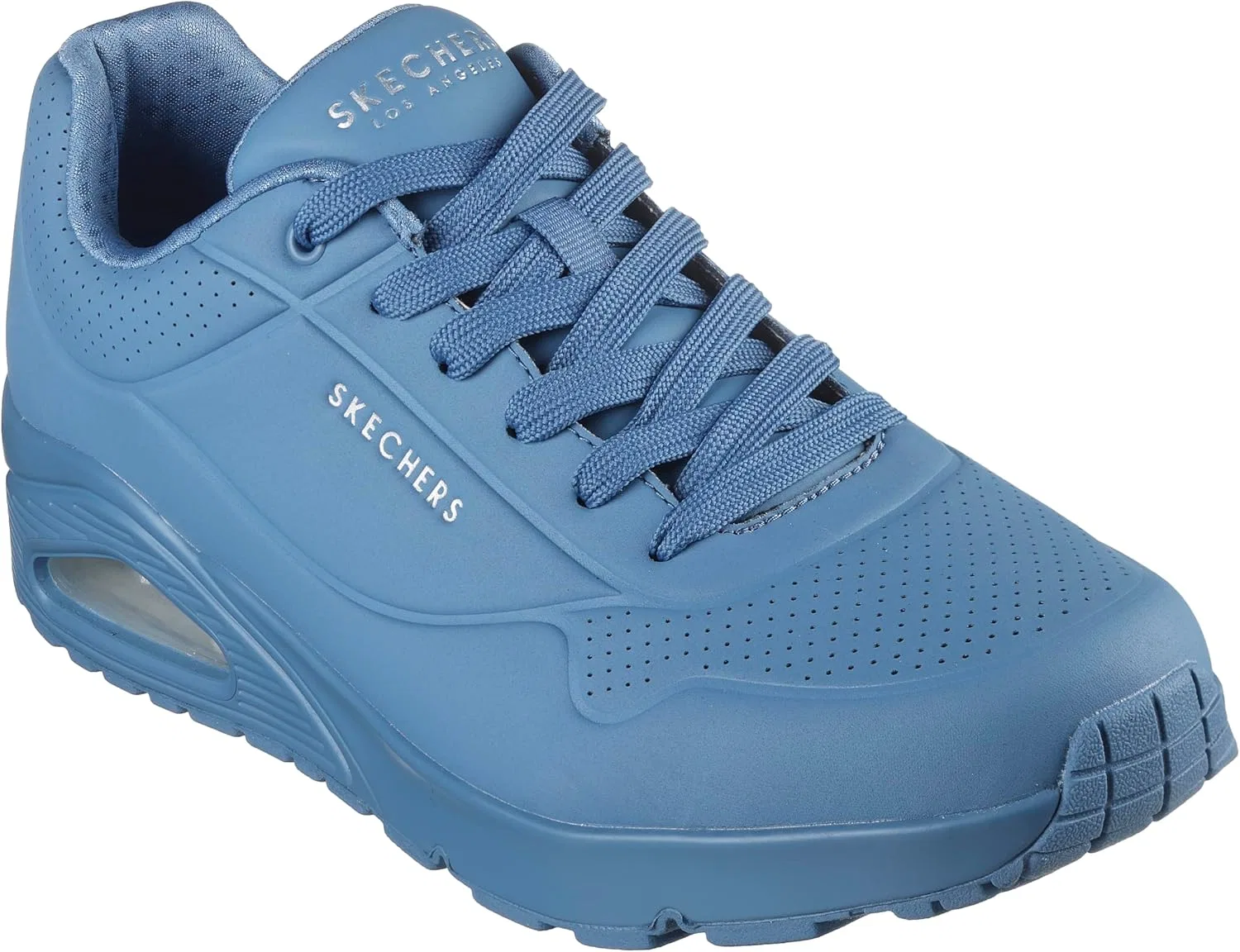 Кроссовки Skechers Herren UNO Stand On Air, Denim Durabuck Mesh