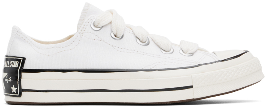

Белые кроссовки Chuck 70 Sketch Low Top Converse, Белый, Белые кроссовки Chuck 70 Sketch Low Top Converse