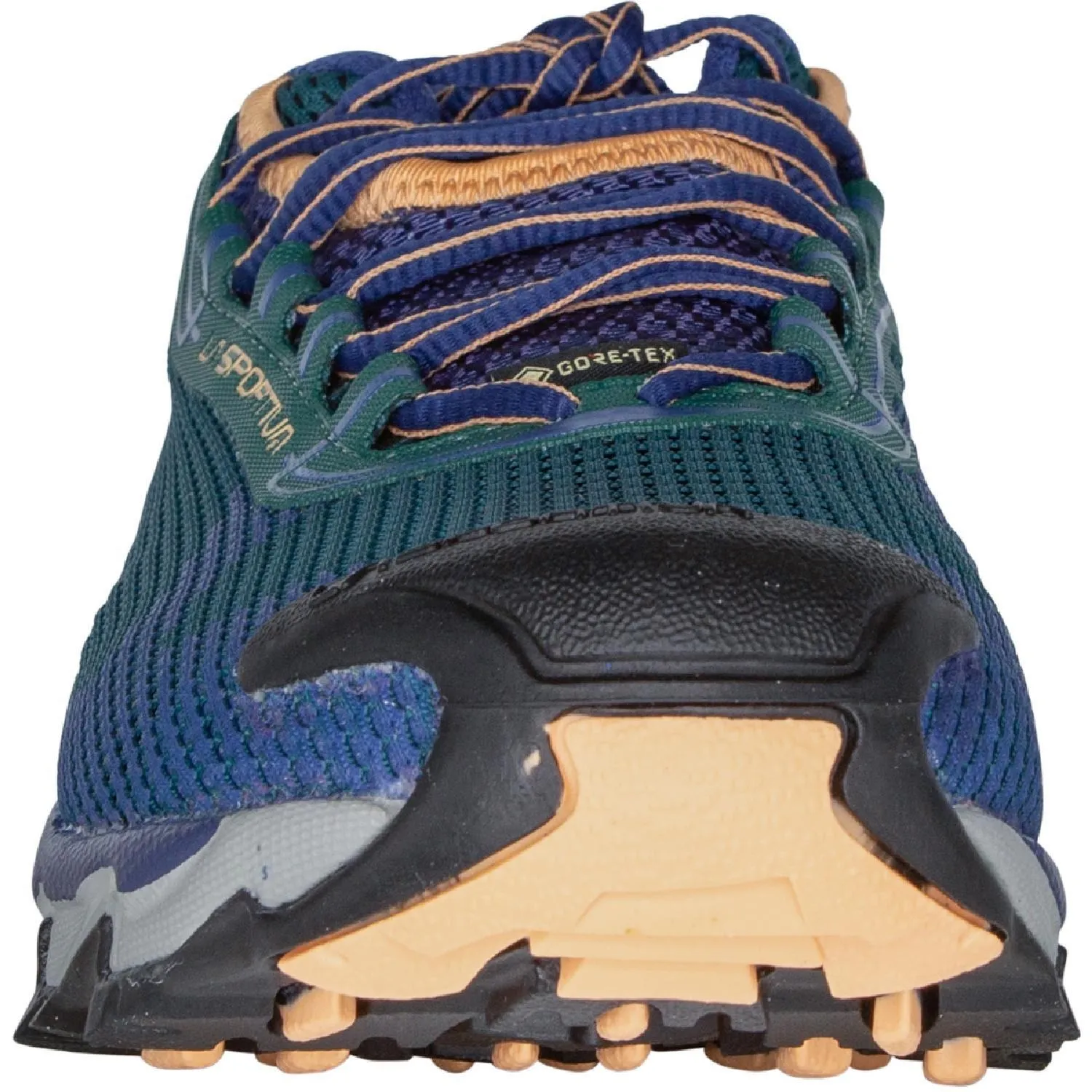 Женские кроссовки для трейлраннинга Wildcat 2.0 GTX La Sportiva, Jungle/Cobalt Blue — фото 4