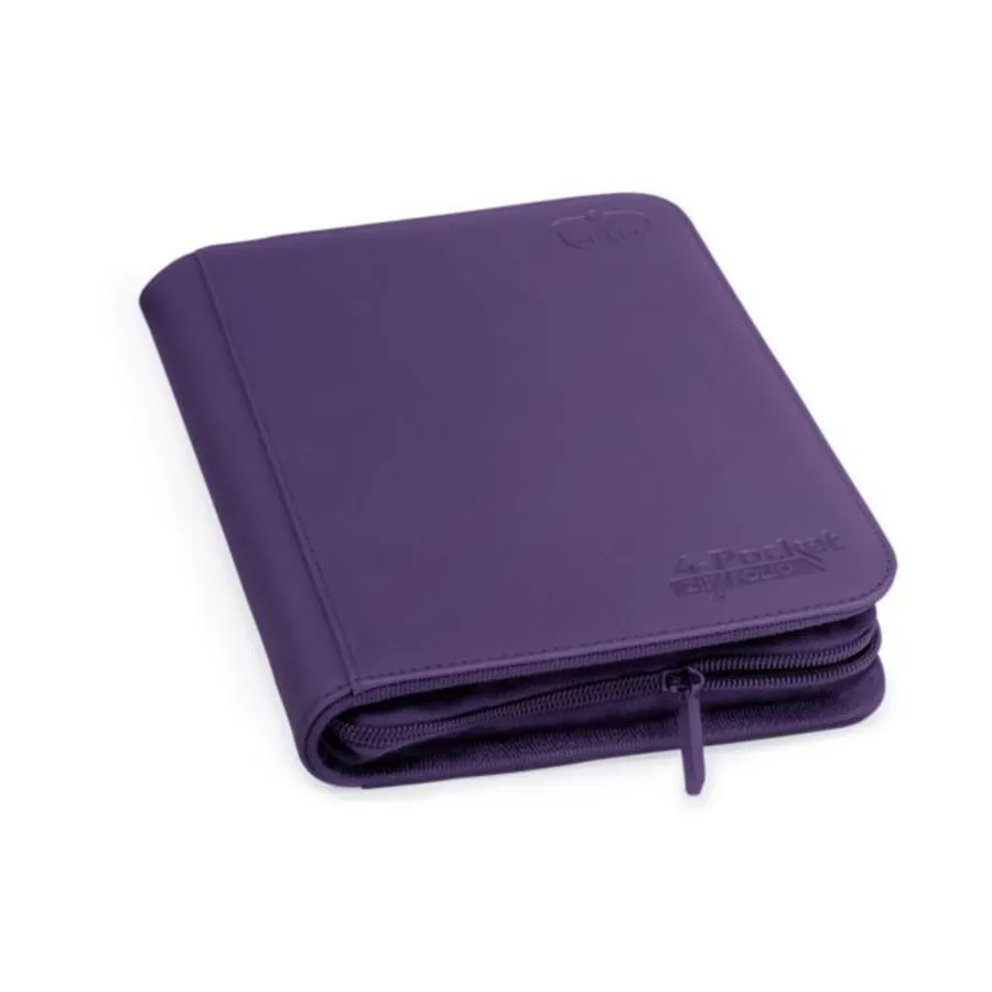 

Фолио с 4 карманами на молнии — XenoSkin, фиолетовый, Flexxfolio Binders - 1, 4 & 12 Pocket